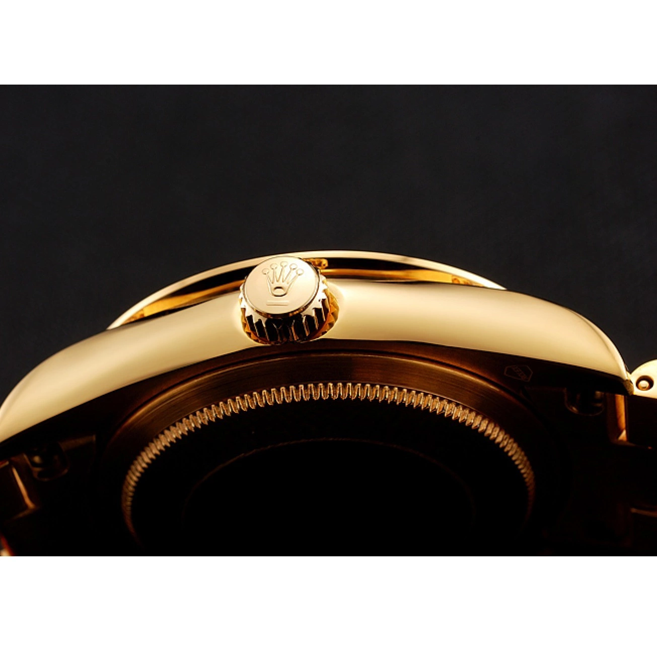 Aaa replica White Swiss 1453958 Diamond Gold Dial Bracelet Pave Day-Date Diamond Rolex 0825